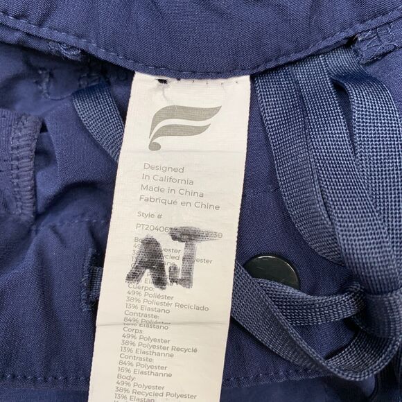 Fabletics Pants Mens S Small Navy The Only Drawstring Lightweight Performance - Picture 6 of 15
